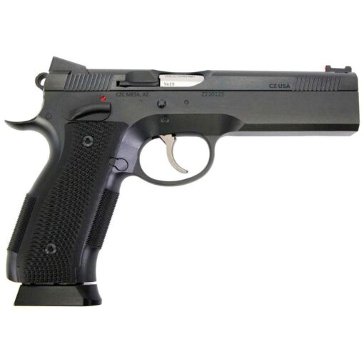 cz a01 ld custom 9mm luger 4925in black pistol 191 rounds 1542981 1