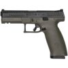 cz p 10 f 9mm luger 45in blackod green pistol 101 rounds 1542988 1