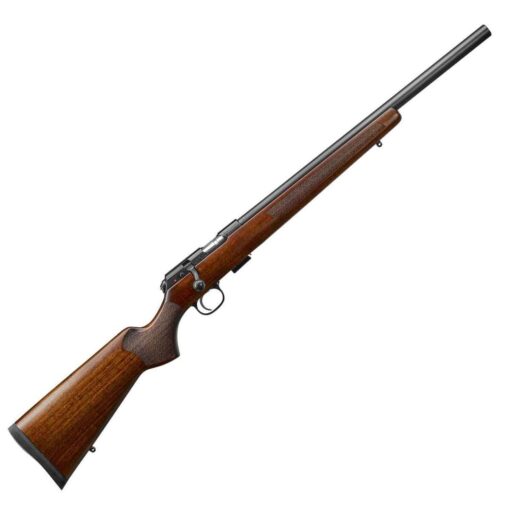 cz varmint black nitride turkish walnut bolt action rimfire rifle 22 wmr 22 mag 205in used 1726842 1